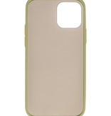 Coque Rigide Combinaison De Couleurs Pour iPhone 12 Mini Vert