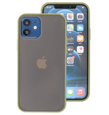 Color Combination Hard Case for iPhone 12 Mini Green