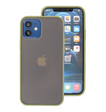 Farvekombination hårdt etui til iPhone 12 Mini Green
