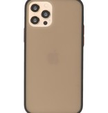 Farbkombination Hardcase für iPhone 12 - 12 Pro Schwarz