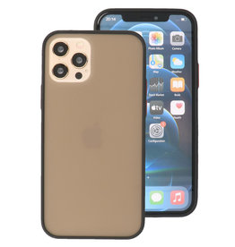 Custodia rigida con combinazione di colori per iPhone 12 - Pro Black