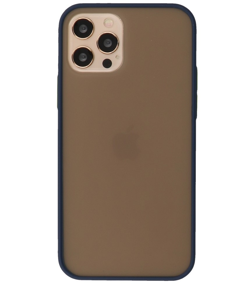 Farbkombination Hardcase für iPhone 12 - 12 Pro Blau