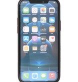 Farvekombination hårdt etui til iPhone 12 Pro Max sort