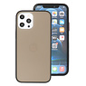 Kleurcombinatie Hard Case voor iPhone 12 Pro Max Zwart