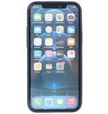 Custodia rigida con combinazione di colori per iPhone 12 Pro Max blu