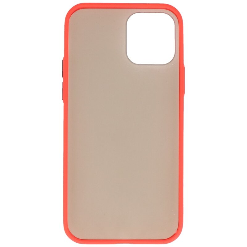 Kleurcombinatie Hard Case voor iPhone 12 Pro Max Rood