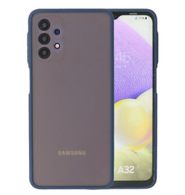 Coque Rigide Combinaison De Couleurs Samsung Galaxy A32 4G Bleu