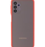 Color Combination Hard Case for Samsung Galaxy A32 4G Red