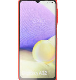 Farvekombination hårdt etui til Samsung Galaxy A32 4G Rød