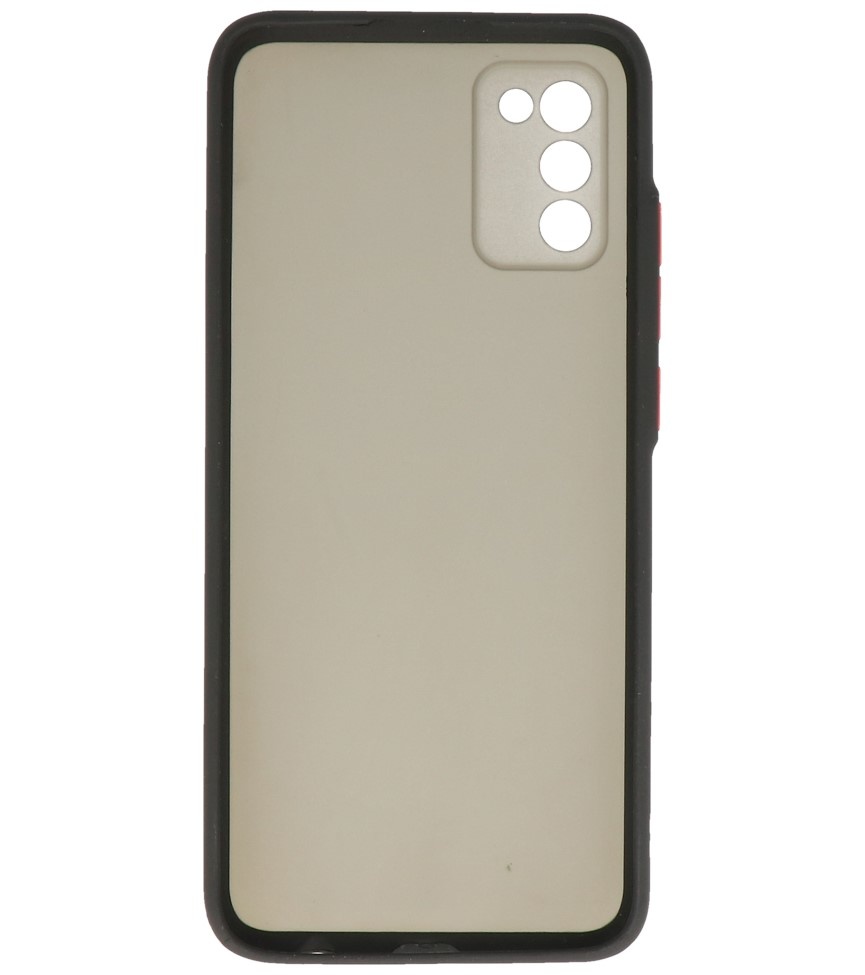 Farbkombination Hardcase für Samsung Galaxy A02s Schwarz