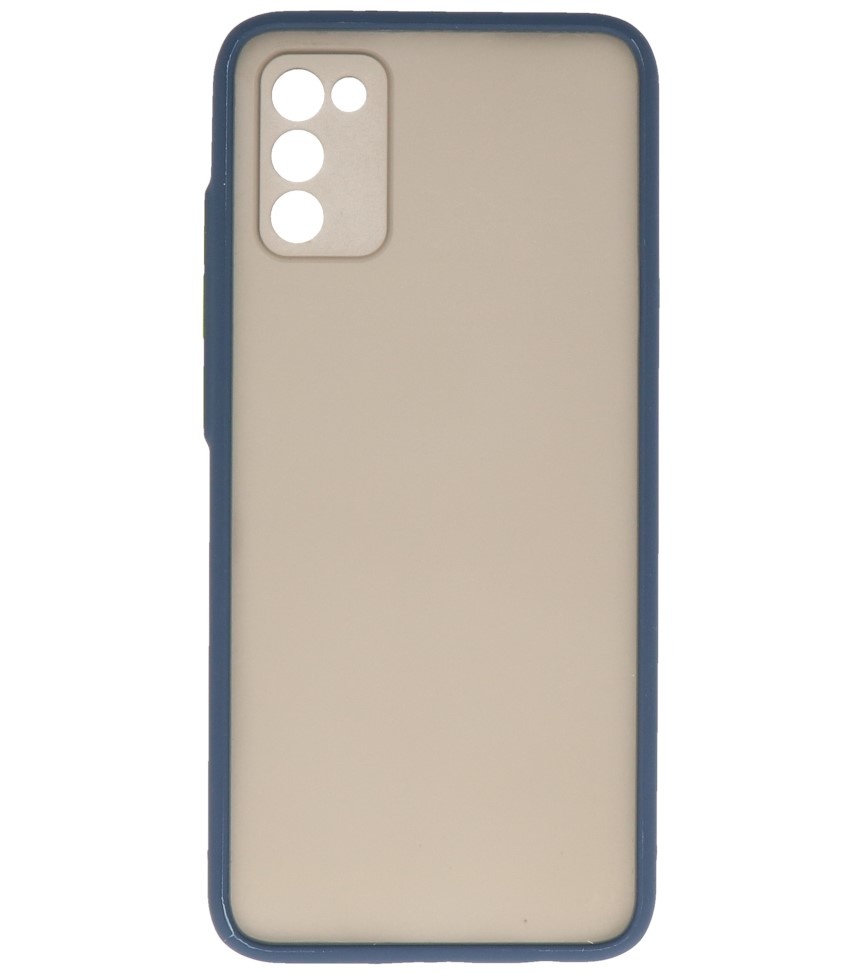 Farbkombination Hardcase für Samsung Galaxy A02s Blau