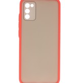 Color Combination Hard Case for Samsung Galaxy A02s Red