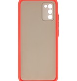 Color Combination Hard Case for Samsung Galaxy A02s Red