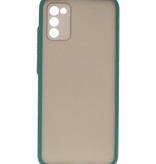 Farbkombination Hardcase für Samsung Galaxy A02s Dunkelgrün