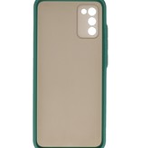 Kleurcombinatie Hard Case voor Samsung Galaxy A02s Donker Groen
