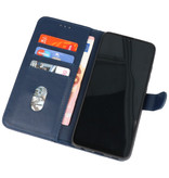 Bookstyle Wallet Cases Etui pour Samsung Galaxy A22 4G Marine