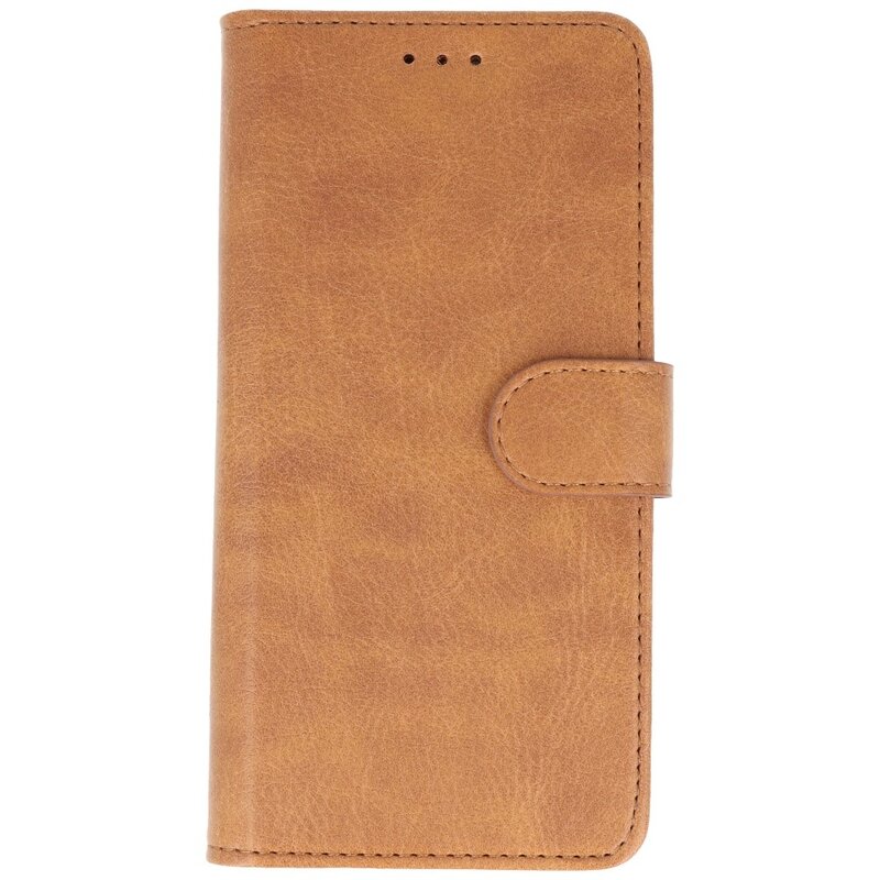 Custodie a portafoglio Bookstyle Custodia per Samsung Galaxy A22 4G Marrone