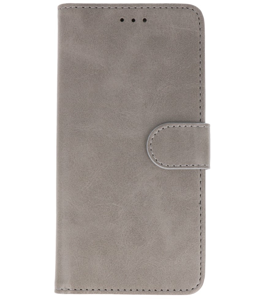Bookstyle Wallet Cases Case for Samsung Galaxy A22 4G Grey