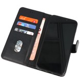 Bookstyle Wallet Tasker Taske til Nokia X10 - Nokis X20 Sort