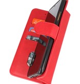 Bookstyle Wallet Tasker Taske til Nokia X10 - Nokias X20 Red