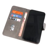 Bookstyle Wallet Cases Case for Oppo A94 5G - A95 5G Gray