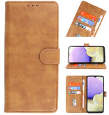 Bookstyle Wallet Cases Hoesje voor Sony Xperia 10 III Bruin