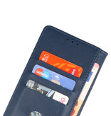 Bookstyle Wallet Cases Hoesje voor Honor 50 Navy