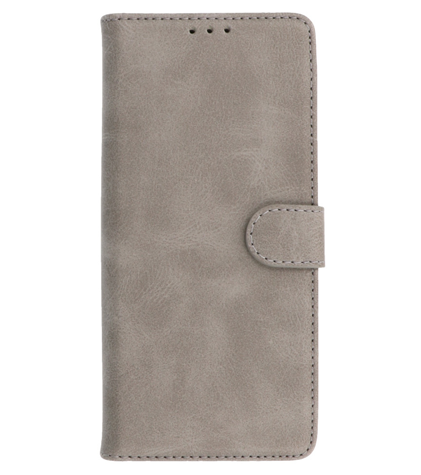 Bookstyle Wallet Cases Hoesje voor Honor 50 Grijs