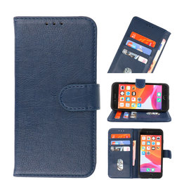 Bookstyle Wallet Cases Hülle für iPhone SE 2020 - 8 - 7 Navy