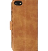 Bookstyle Wallet Cases Case for iPhone SE 2020 - iPhone 8 - iPhone 7 Brown