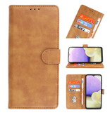 Bookstyle Wallet Cases Hoesje voor Samsung Galaxy Note 20 Bruin