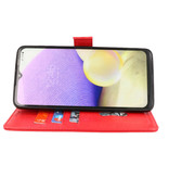 Bookstyle Wallet Cases Hoes voor Galaxy Note 10 Lite Rood