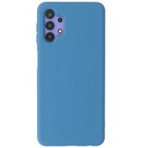 2.0mm Dikke Fashion Color TPU Hoesje voor Samsung Galaxy A32 4G Navy