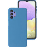 Étui en TPU couleur mode 2,0 mm d'épaisseur pour Samsung Galaxy A32 4G Marine