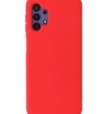 Étui en TPU couleur mode de 2,0 mm d'épaisseur pour Samsung Galaxy A32 4G rouge