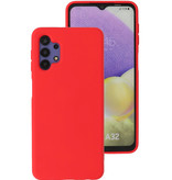 2.0mm Dikke Fashion Color TPU Hoesje voor Samsung Galaxy A32 4G Rood