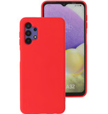 Custodia in TPU color moda spessa 2,0 mm per Samsung Galaxy A32 4G rossa