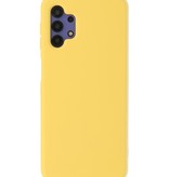 Carcasa de TPU de color de moda de 2.0 mm de espesor para Samsung Galaxy A32 4G Amarillo