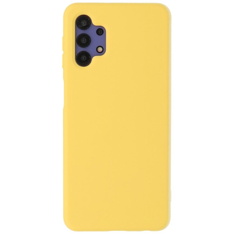 Custodia in TPU color moda spessa 2,0 mm per Samsung Galaxy A32 4G giallo