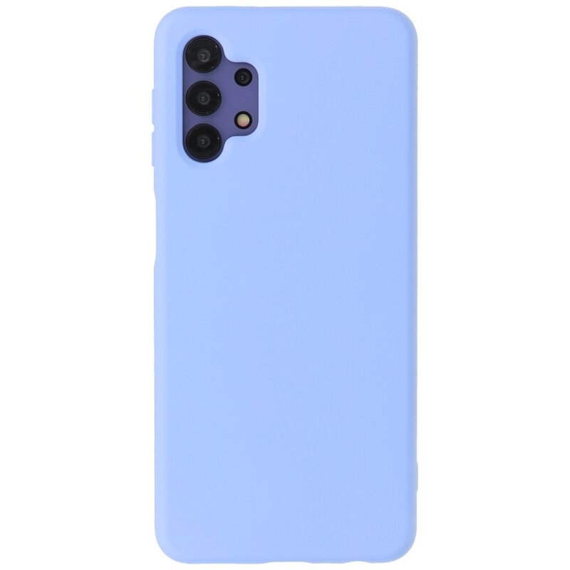 2.0mm Dikke Fashion Color TPU Hoesje voor Samsung Galaxy A32 4G Paars