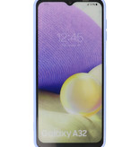 Estuche de TPU de color de moda de 2.0 mm de espesor para Samsung Galaxy A32 4G Púrpura
