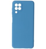 2,0 mm tyk mode farve TPU taske til Samsung Galaxy A22 4G Navy