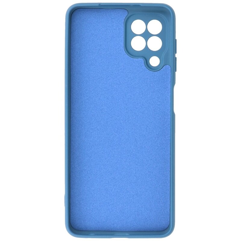 Custodia in TPU color moda spessa 2,0 mm per Samsung Galaxy A22 4G Navy