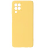 2,0 mm tyk mode farve TPU taske til Samsung Galaxy A22 4G gul