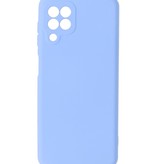 2,0 mm tyk mode farve TPU taske til Samsung Galaxy A22 4G lilla