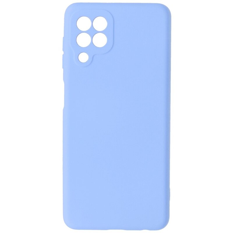 Custodia in TPU color moda spessa 2,0 mm per Samsung Galaxy A22 4G viola
