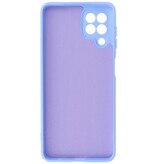 Custodia in TPU color moda spessa 2,0 mm per Samsung Galaxy A22 4G viola