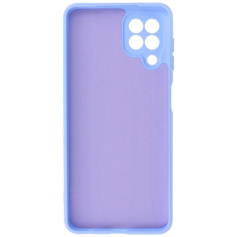Custodia in TPU color moda spessa 2,0 mm per Samsung Galaxy A22 4G viola