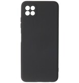 2,0 mm tyk mode farve TPU taske til Samsung Galaxy A22 5G sort