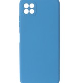 Custodia in TPU color moda spessa 2,0 mm per Samsung Galaxy A22 5G Navy